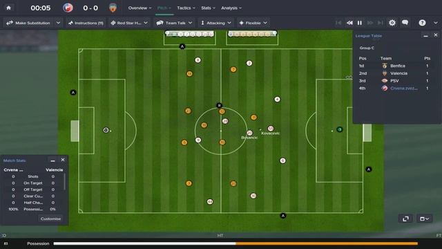 Sleeping Giants: Red Star Belgrade - Ep.16 The Big Boy Table (Valencia) | Football Manager 2015 смотреть онлайн