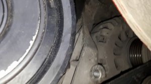 смена натяжного ролика на сан енг актион