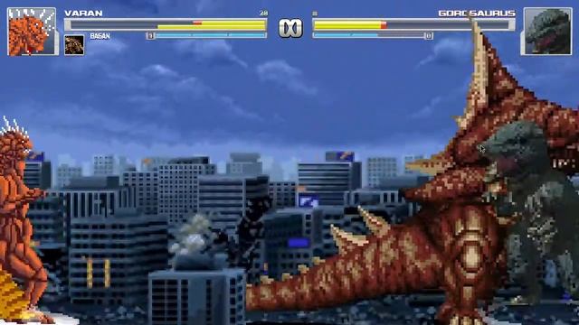 Varan And Bagan Fight Other Kaijus смотреть онлайн