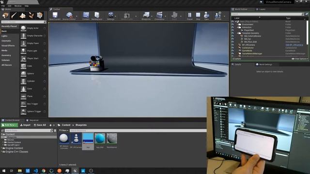 Control Unreal Engine Camera with iphone смотреть онлайн