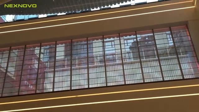 Transparent LED display / hotel digital advertising смотреть онлайн