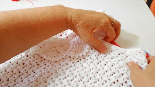 Blusa Vanessa Cuello Campesino a Crochet смотреть онлайн