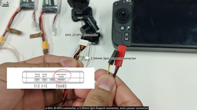 Skydroid H20  With Skydroid C10  And SIYI A8  Wiring Video