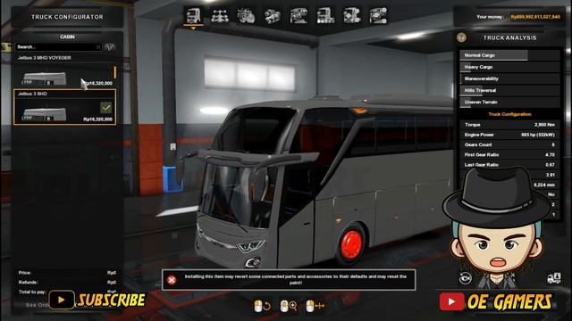 Cara Pasang Mod Bus di Game Ets2 | Jetbus 3 SHD Voyager ( Euro Truck simulator 2) смотреть онлайн