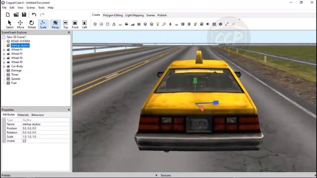 COPPERCUBE 6.5.1 | MY TAXI SIMULATOR CREATED IN COPPER CUBE 6 DEMO PROJECT | WORK IN PROGRESS. смотреть онлайн