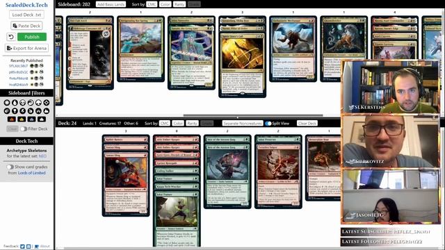 Kamigawa: Neon Dynasty Limited Archetype Skeletons with Sierkovitz and JasonILTG смотреть онлайн