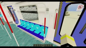 ПОЕЗДКА В МОЁМ МЕТРО В МАЙНКРАФТ