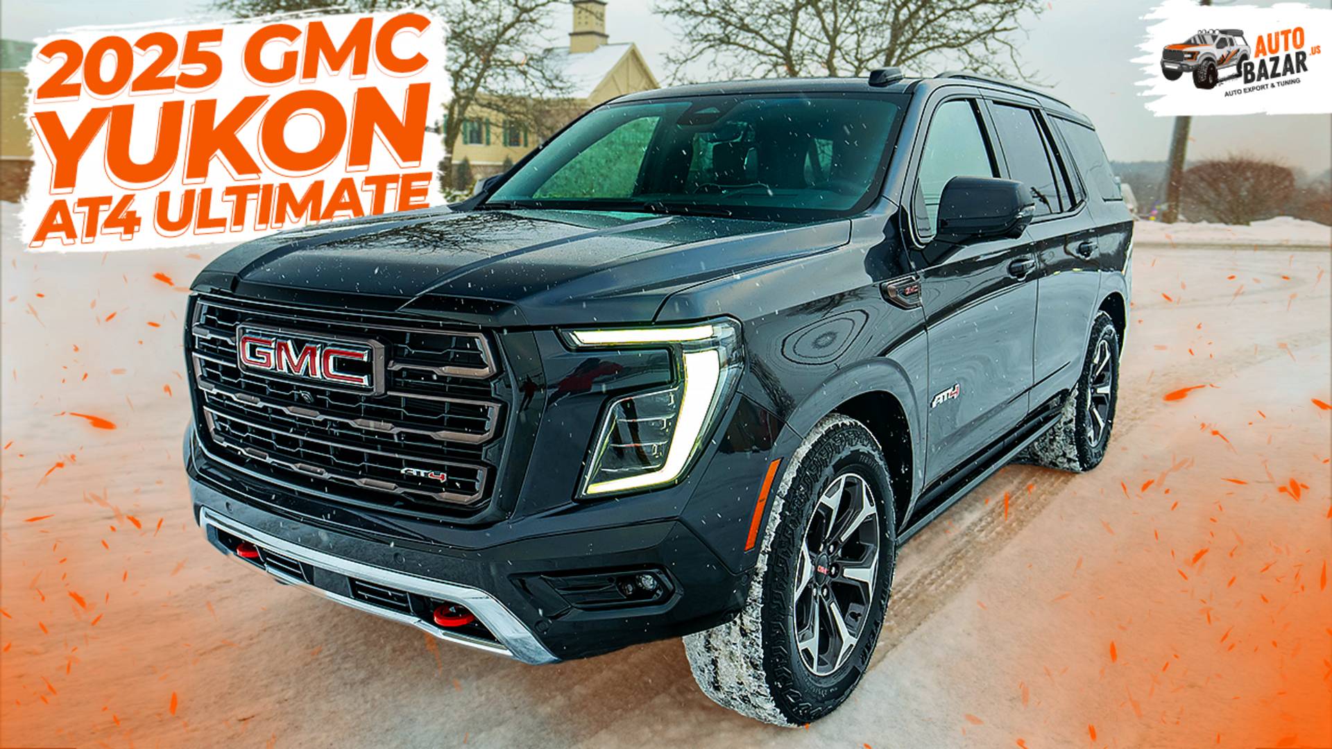 Роскошь и off-road: 2025 GMC Yukon AT4 Ultimate, обзор шикарного внедорожника из США смотреть онлайн
