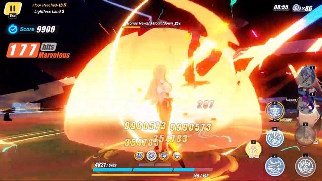 Honkai Impact 3 Elysian Realm 5.8 - Fallen Rosemary Finality (Full Run) смотреть онлайн