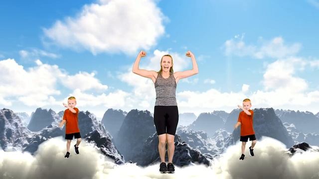 Kids Dance Adventure - Climb Higher | Songs For Kids | TeamKidzFit Dances