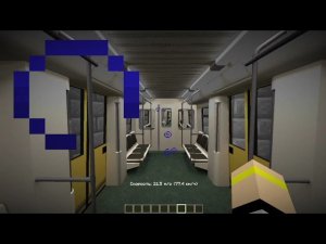 Поездка на Казанском метро в Майнкрафт