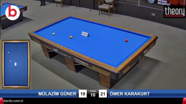 3 Cushion Billiards ÖMER KARAKURT vs MÜLAZİM GÜNER | 3 BANT BİLARDO 3.ETAP 2023 ANKARA смотреть онлайн