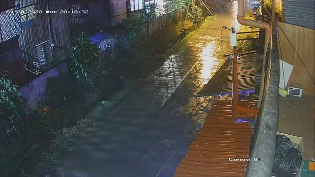 FLOWQUEST HIKVISION COLOR VU 2MP CAMERA AT NIGHT