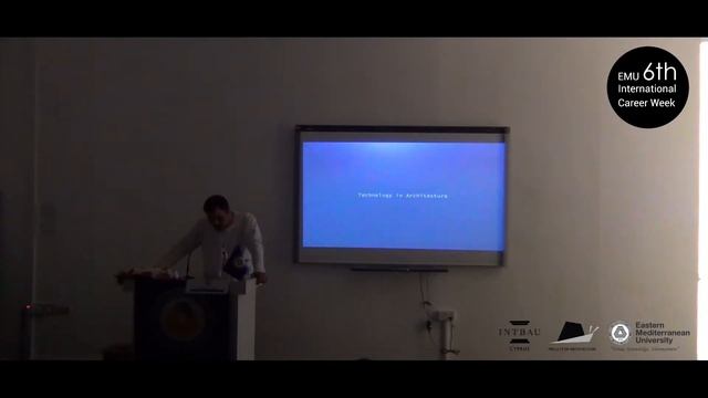 EMU 6th International Career Week : New Practices in Architecture and Design смотреть онлайн