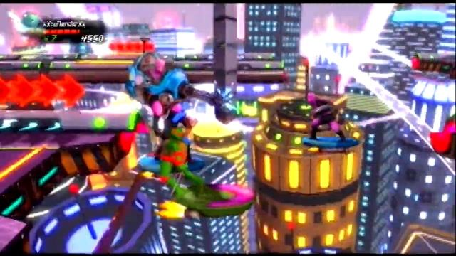 TMNT Turtles in Time: Reshelled- Neon Night Riders Gameplay/Commentary смотреть онлайн