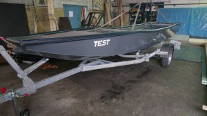 Лодка ПНД 8.8 м. АНРИВЕР ,для таёжных и горных рек