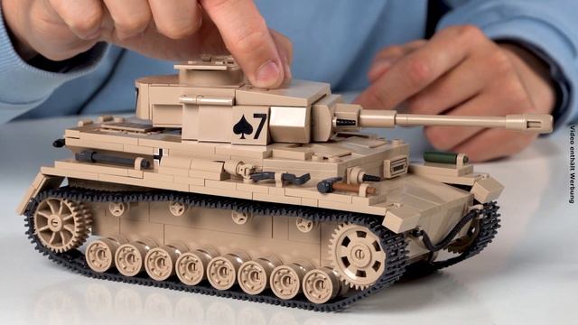 Panzerkampfwagen IV Ausf. G & Panzer U.S. Army M24 Chaffee Von Cobi @ BlueBrixx