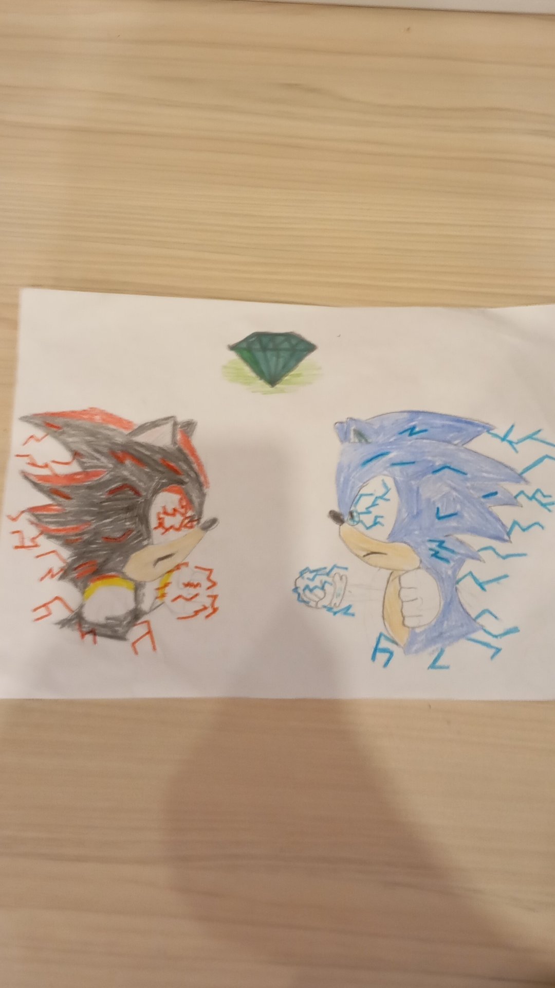 вот как я рисую Соника и шэдоу смотреть онлайн