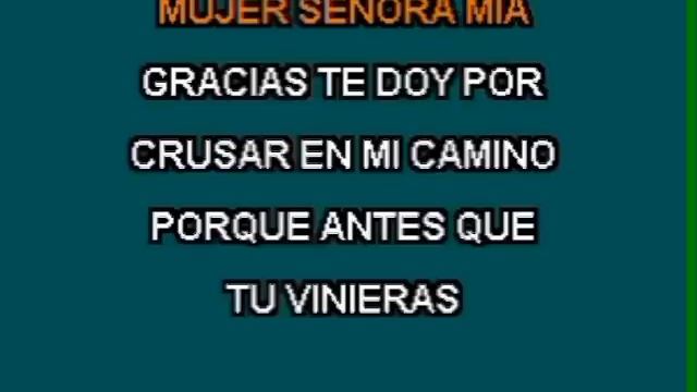 MUJER SEÑORA MIA, SAMIX KARAOKE смотреть онлайн