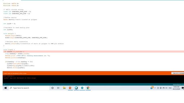 Arduino: 'scale' was not declared in this scope смотреть онлайн