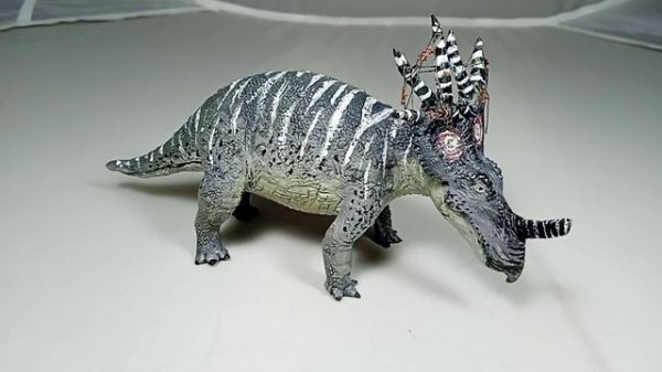 Review Styracosaurus "Old Buck" (Edu Artes) PT-BR🇧🇷