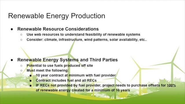 CEE424 EA Credit 5 - Renewable Energy Production смотреть онлайн