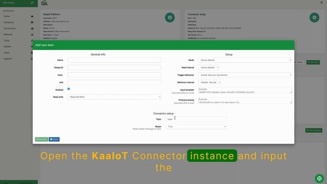 How To Connect SIA Connect Gateway To Kaa IoT Platform | Tutorial