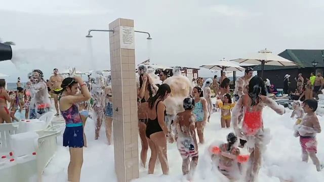 Khayam Garden Beach Resort & Spa, Nabeul, Tunisia MOUSSE_PARTY #foam смотреть онлайн