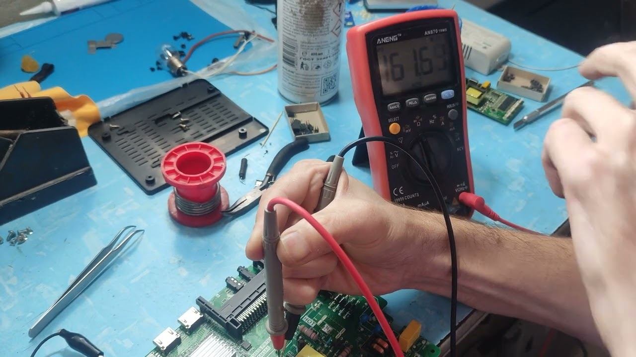 Быстрая диагностика телевизора. Продолжение. смотреть онлайн