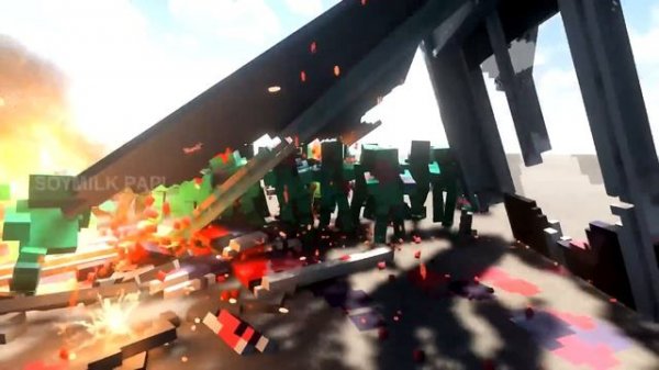 Realistic ZOMBIE Survival 😱 Teardown