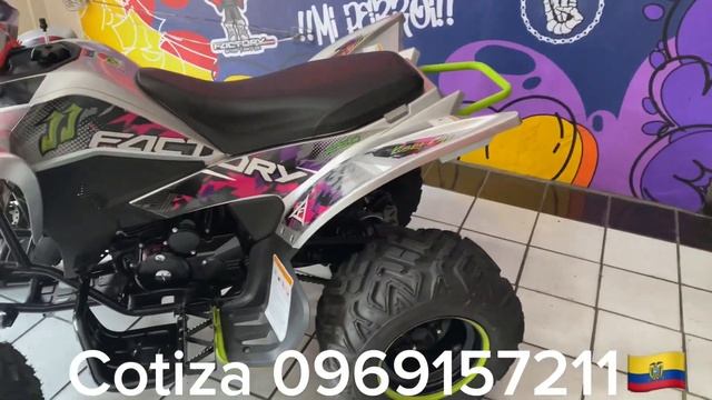 Cuadron Factory Bike COBRA KAI 250cc - Ficha Técnica - Top Speed - Precio смотреть онлайн