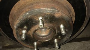 Замена колодок ручнмика Хендай Соната