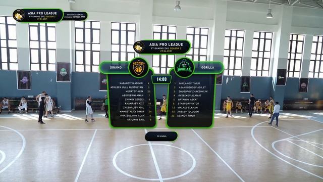 Basketball / Asia Pro League / Dinamo vs Gorilla / 29.04.21 смотреть онлайн