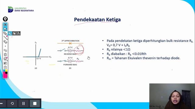 Kuliah Online Pertemuan 3 Dioda Ideal