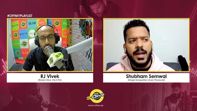 CONVERSATION WITH SHUBHAM SEMWAL| ASAR TERA | #OFFMYPLAYLIST | RADIO OLIVE 106.3 FM смотреть онлайн