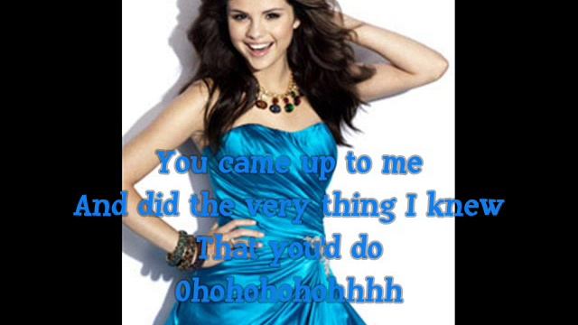 I got u lyrics - Selena Gomez and The Scene смотреть онлайн