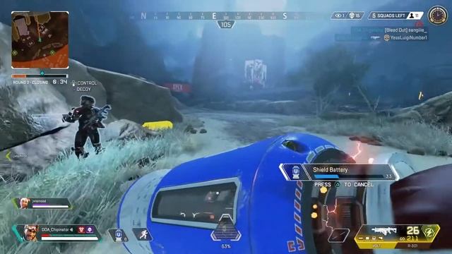 24 kills in kings canyon afterdark on 200ping with mirage - Apex legends смотреть онлайн