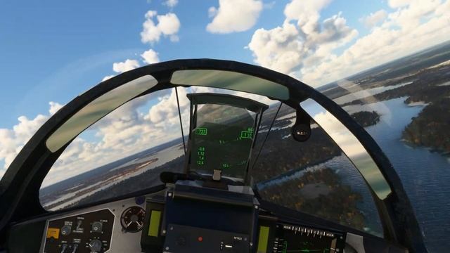 MSFS2020 - Полет над Днепром со сверхзвуковой скоростью смотреть онлайн