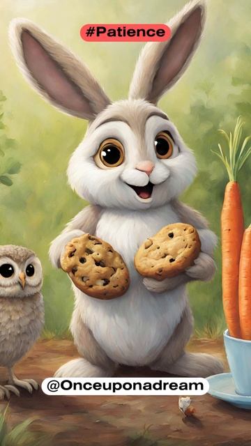 Short Kids story - Benny the Bunny with lots of patience смотреть онлайн