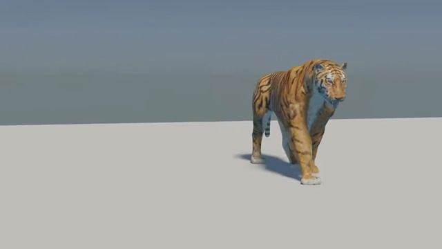 Rigged tiger 3d model смотреть онлайн