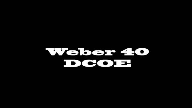 Weber 40 DCOE Carburetor смотреть онлайн