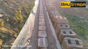 DIY: Монтаж подпорной стенки под ключ