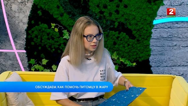 Как помочь питомцу в жару? Ульяна Валуйко - кинолог! смотреть онлайн