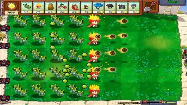 100% All THREEPEATER Plant VS All ZomBotany 2 - PvZ Mod Team Plants смотреть онлайн