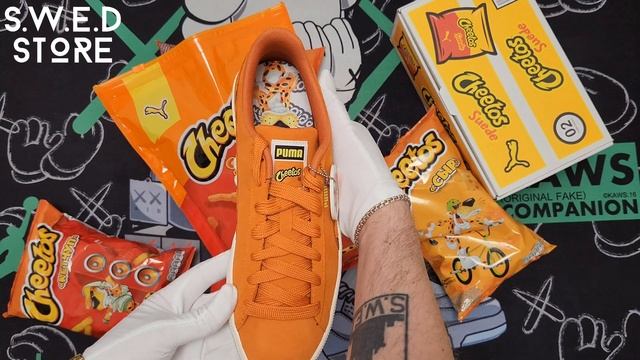 Cheetos x PUMA Suede 🧀 Самые СЫРНО-КУКУРУЗНЫЕ кроссовки смотреть онлайн