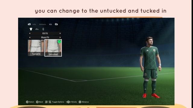 How to Change Player kit Waist Fit in EA SPORTS FC 24 смотреть онлайн