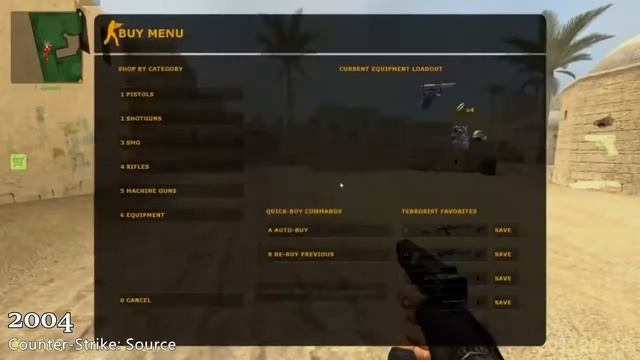 Эволюция CS:GO из 1999-2018 смотреть онлайн