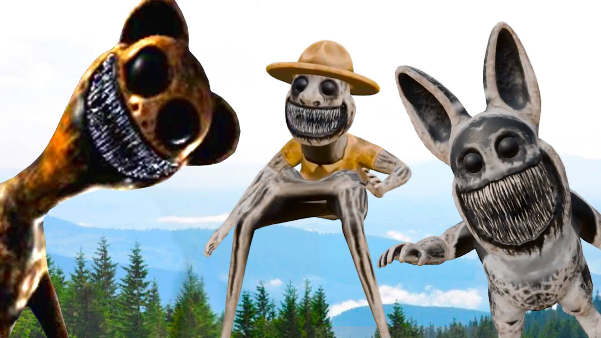 МОНСТР КОТ из ЗООНОМАЛИИ охотится на нас. ZOONOMALY