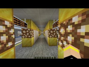 КАТАЮСЬ НА МОЁМ МЕТРО НА 12 ЛИНИИ В МАЙНКРАФТ