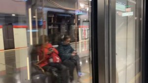 Поездка на поезде Москва 2020 81-775/776/777 на Большую Кольцевую линию (4 ноября 2023 г)